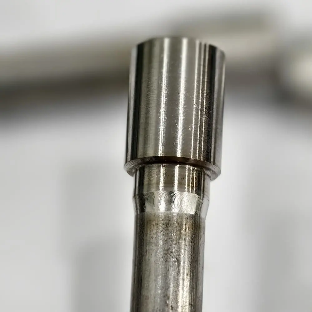 Schweißen von Verbindungsrohren mit kleinem Durchmesser